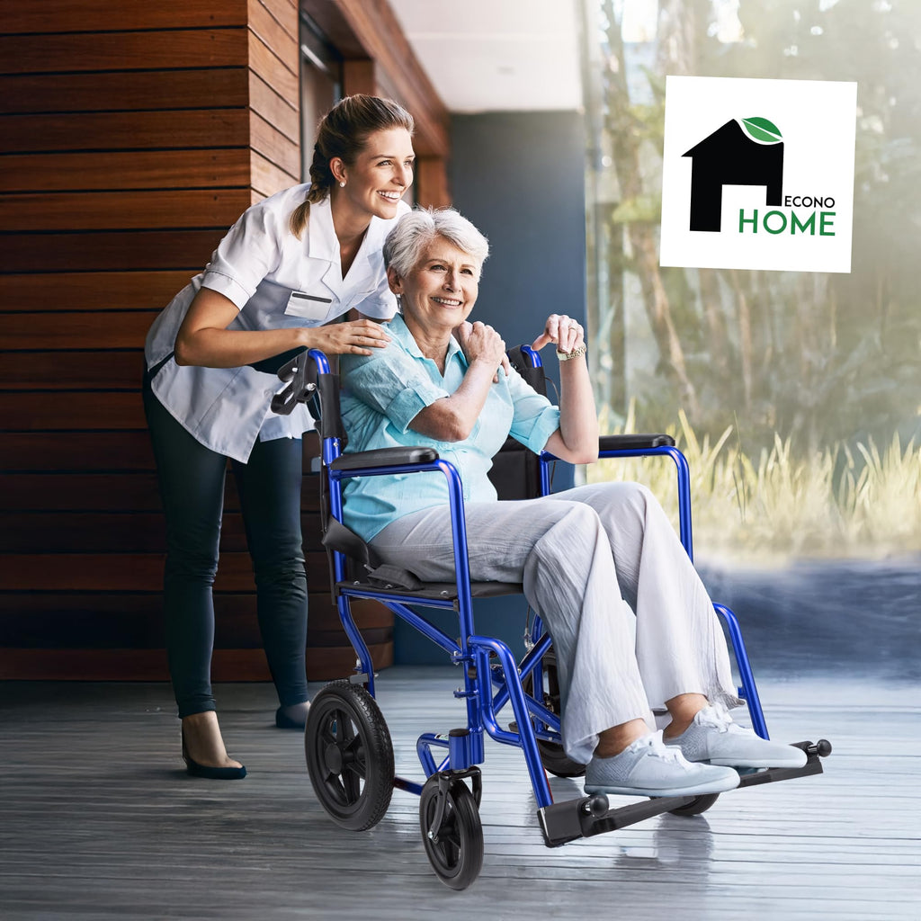 Lightweight Folding Wheelchair with Hand Brakes G410