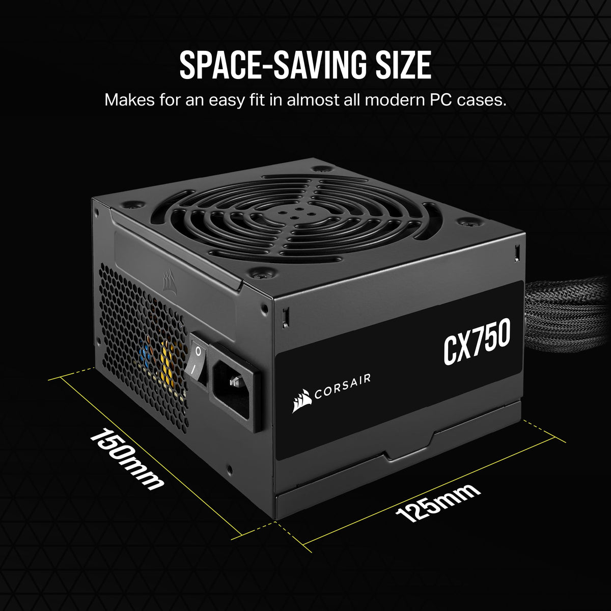 750 Watt 80 Plus Bronze Non Modular ATX Power Supply C555002