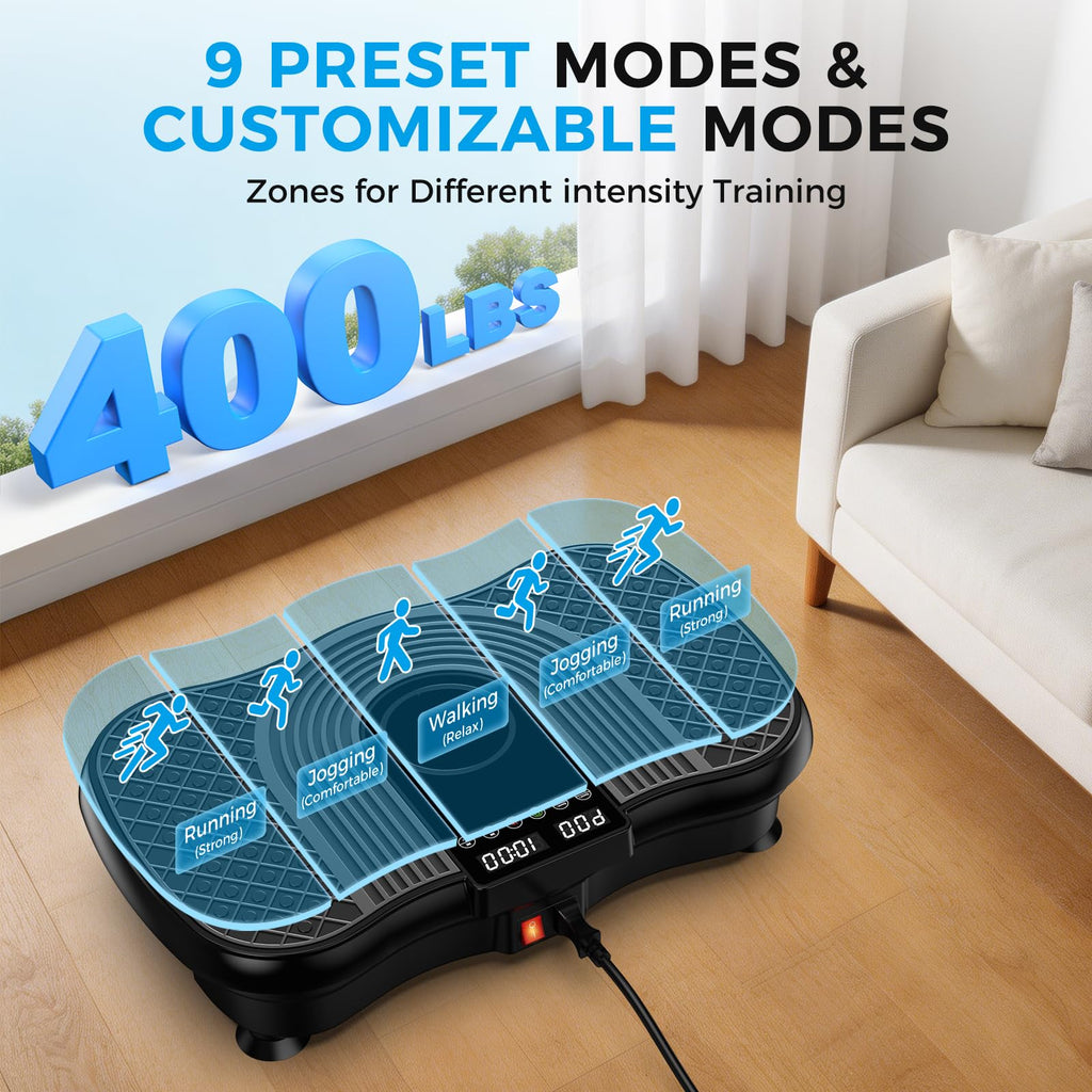 Vibration Plate Exercise Machine 400 Lbs X9995