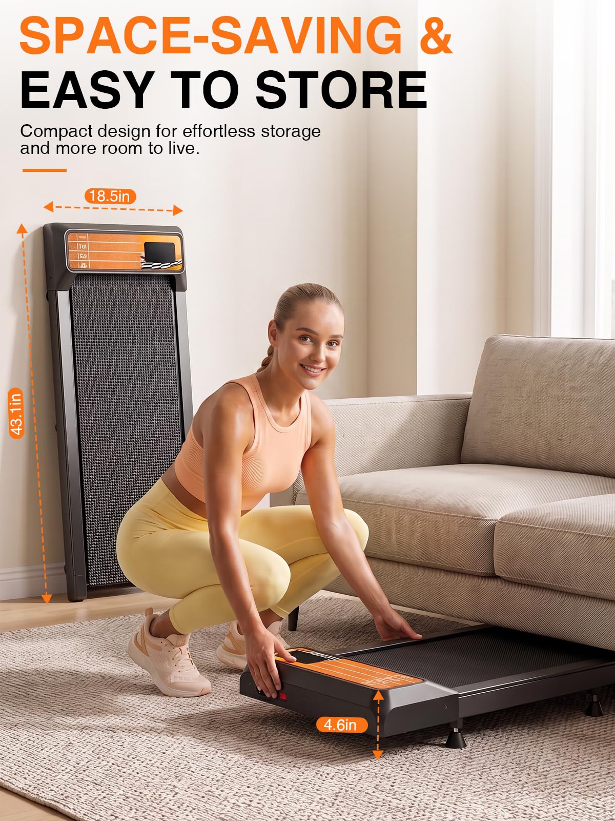 Under Desk Treadmill with Incline U528189