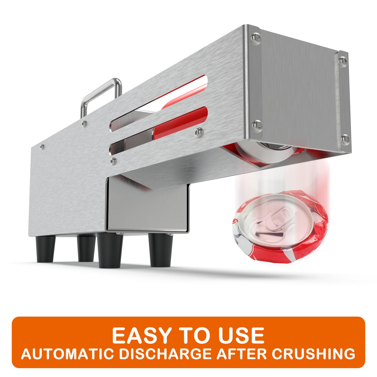 16 Oz/12 Oz Stainless Steel Electric Can Crusher P441472