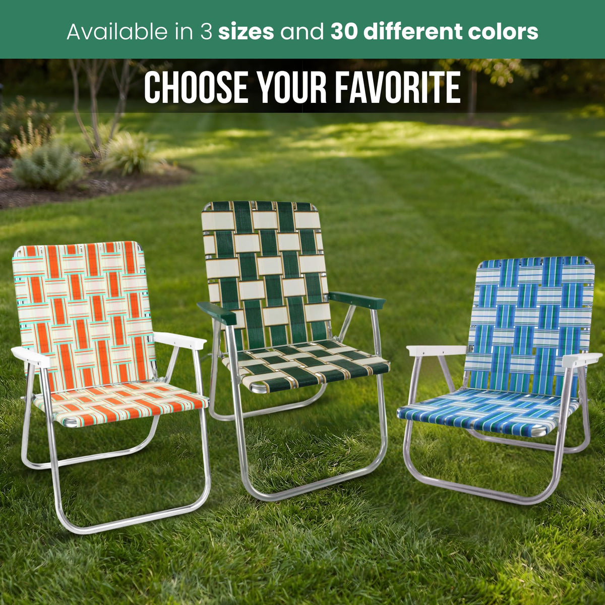 Folding Aluminum Outdoor Patio Lawn Chair M915664