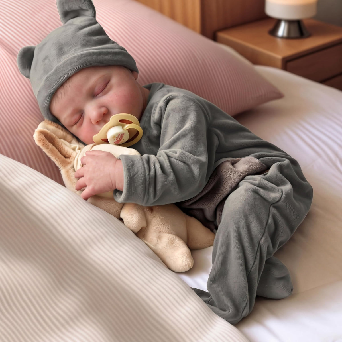 20 Inch Realistic Newborn Baby Doll with Poseable Body X174