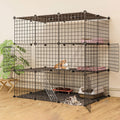 Metal Wire Small Animal Cage 111 * 75 * 109cm Q377029