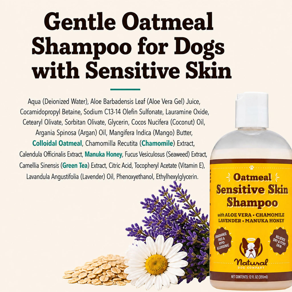 Sensitive Skin Dog Shampoo 12 oz X12062