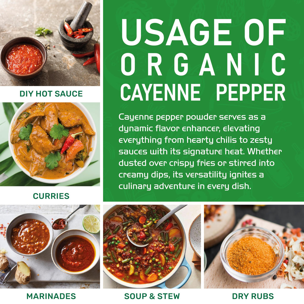 Cayenne Pepper Powder 5 LB Bulk Bag C94046