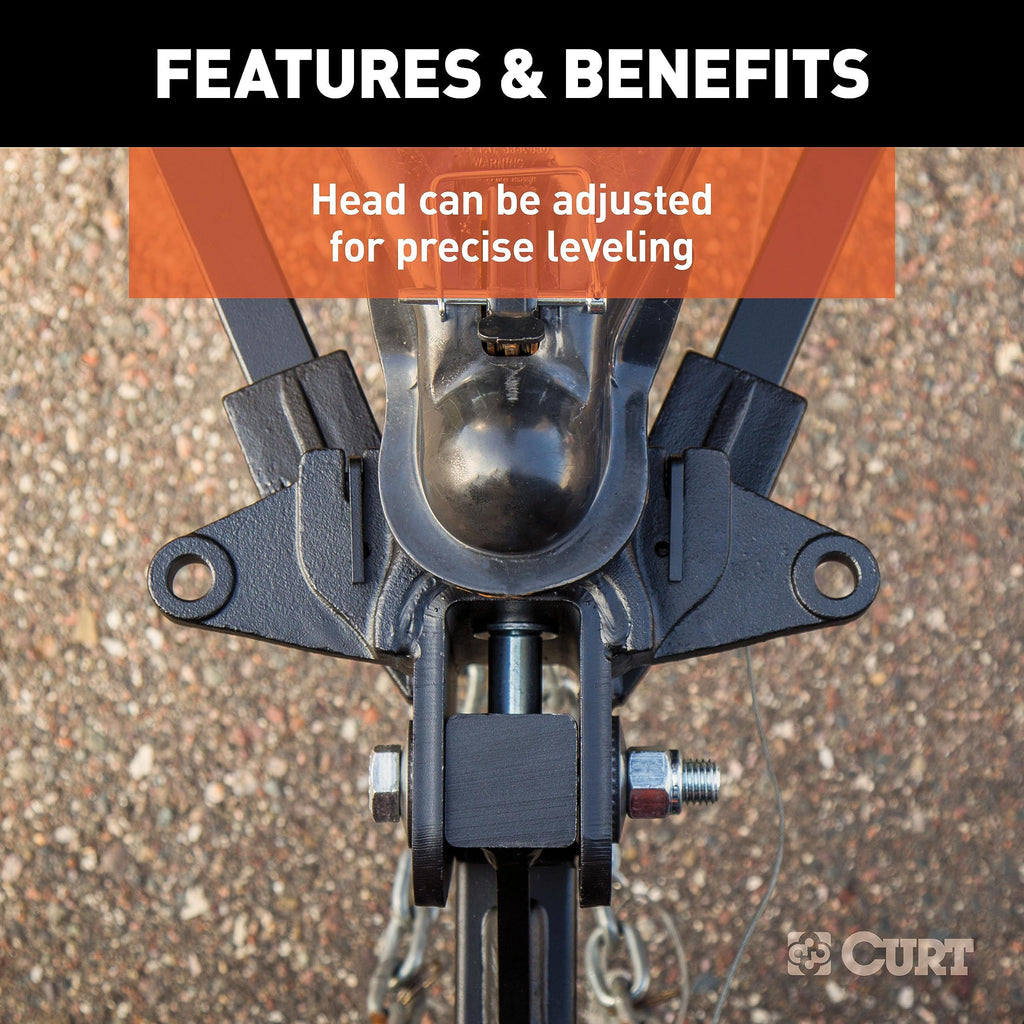 Weight Distribution Hitch, 15,000 lbs., 2-Inch Shank T185