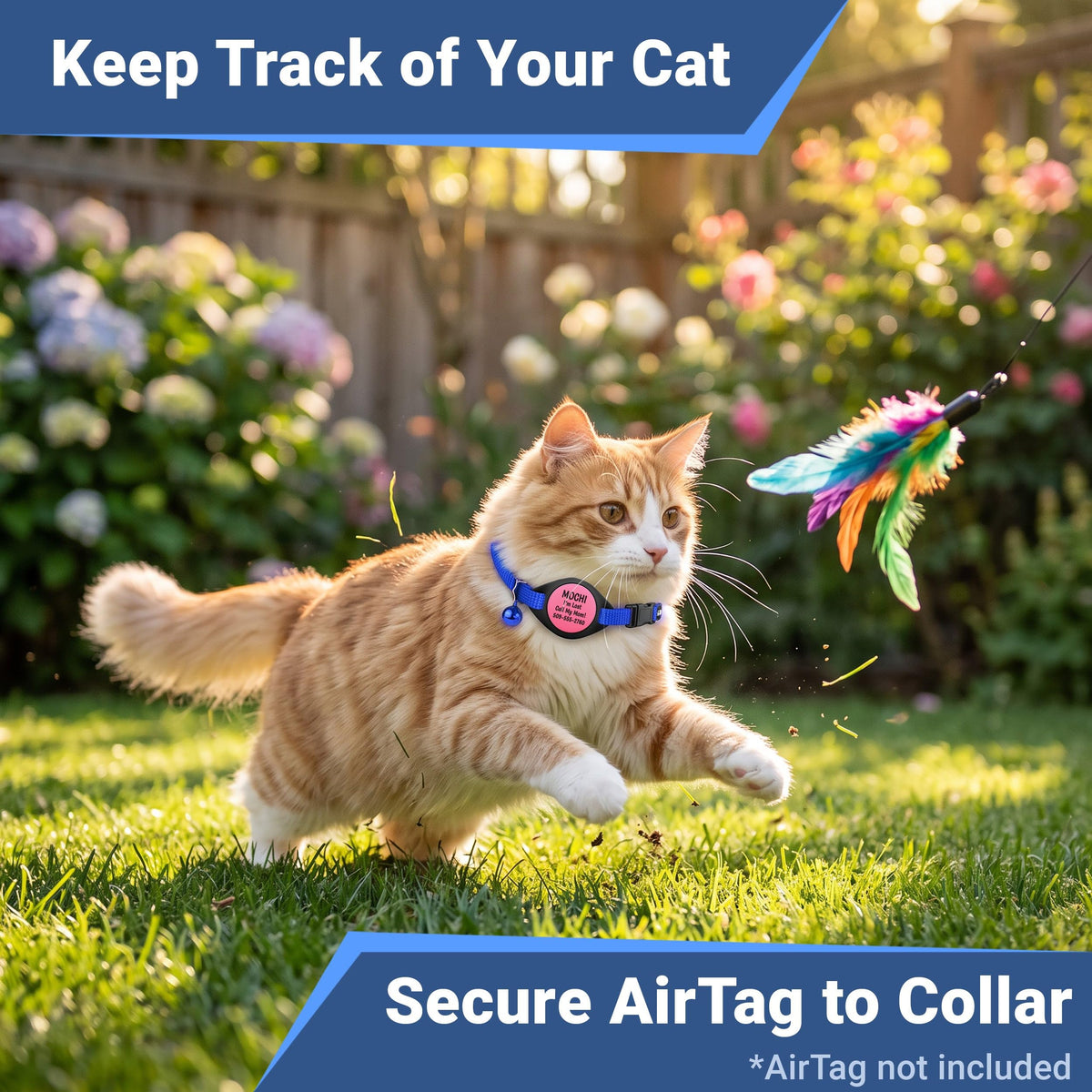Reflective Breakaway Cat Collar L7627
