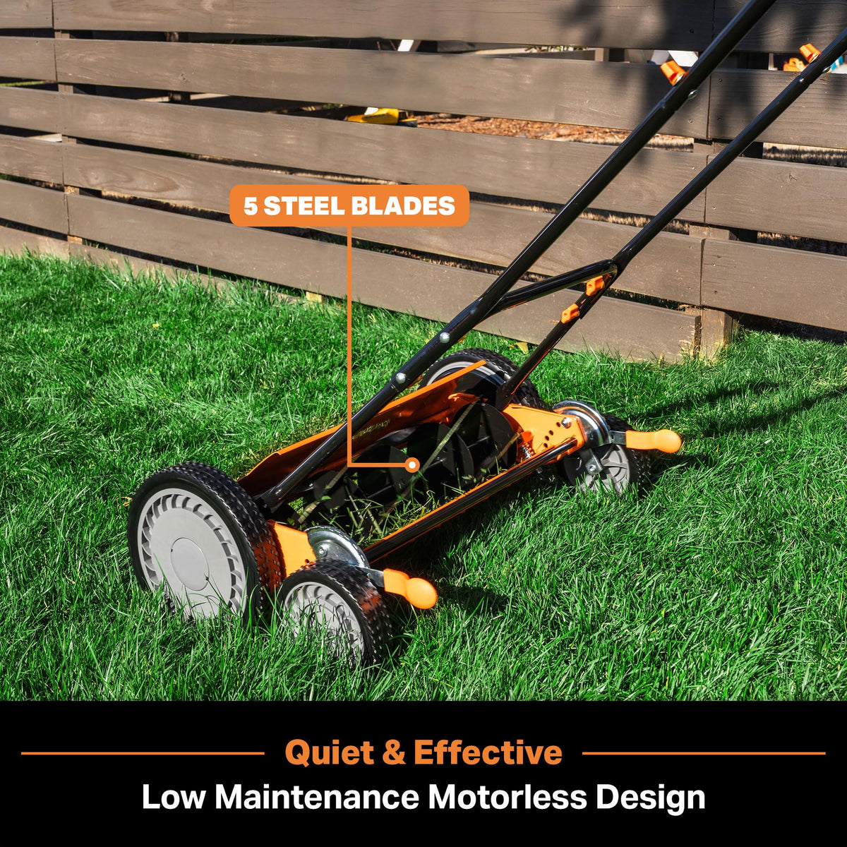 20” 5-Blade Push Reel Lawn Mower V877946