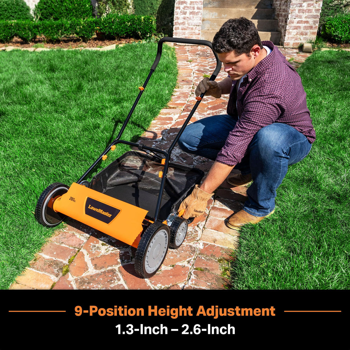 20” 5-Blade Push Reel Lawn Mower V877946