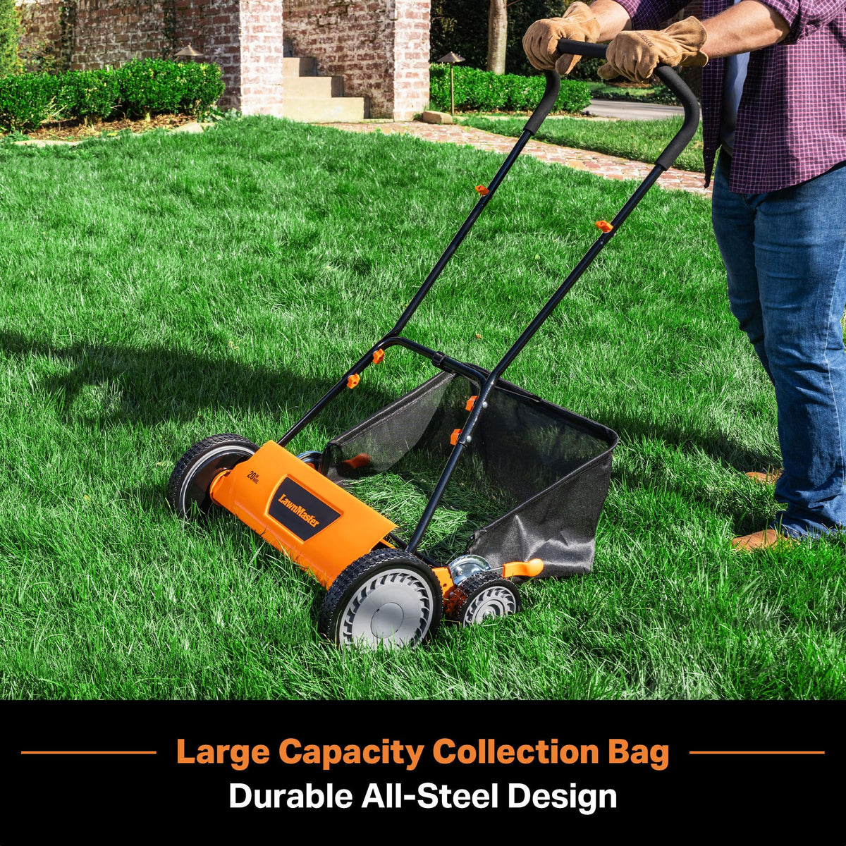 20” 5-Blade Push Reel Lawn Mower V877946